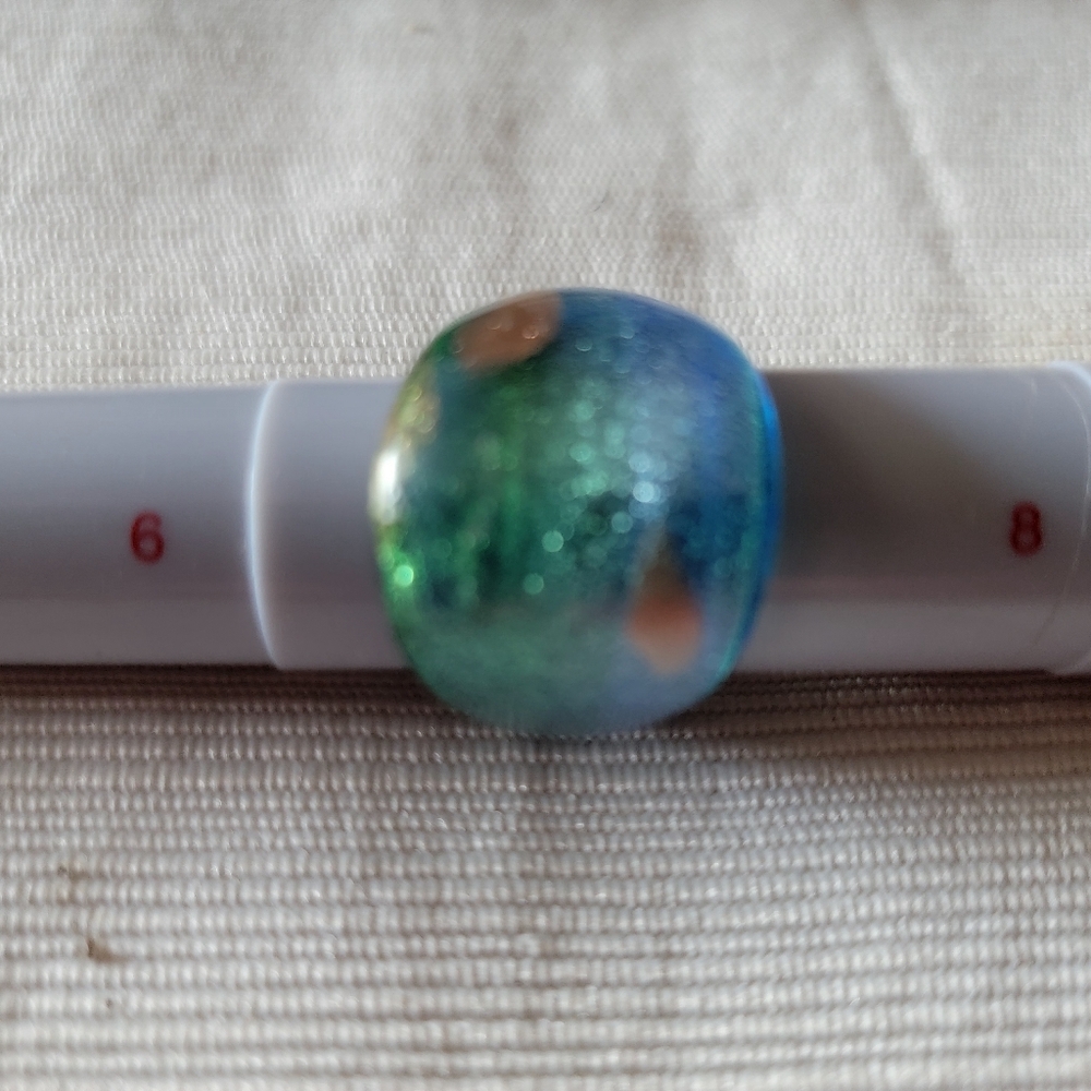 Murano Glass chunky Art Ring